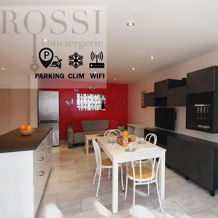 Apartment T2 Centre-ville Parking Clim Wifi - Rossiconciergerie - Linge Inclus
